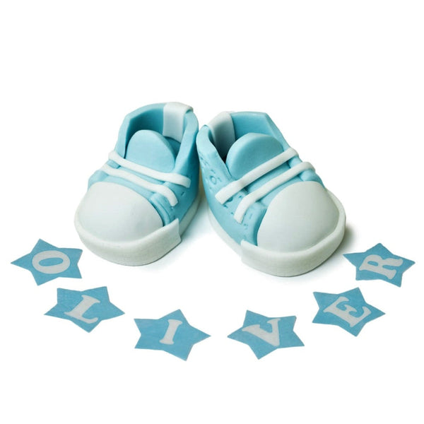 2 BLUE BOOTS SET