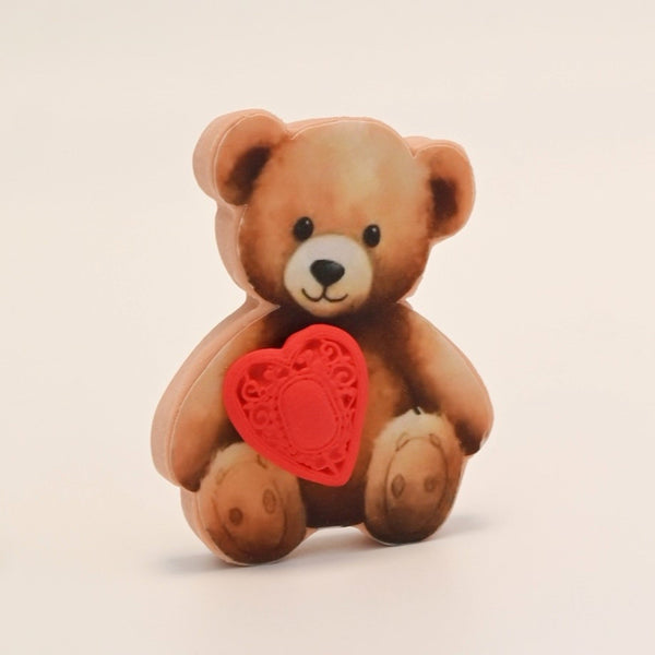 Teddy with heart