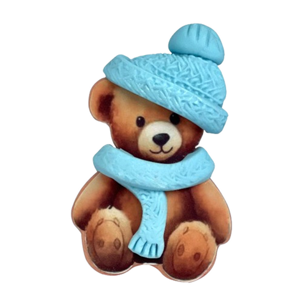 Christmas Bear Blue