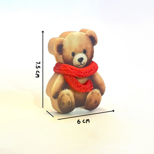 Christmas Bear Red