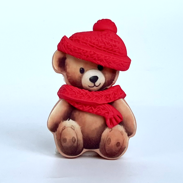 Christmas Bear Red