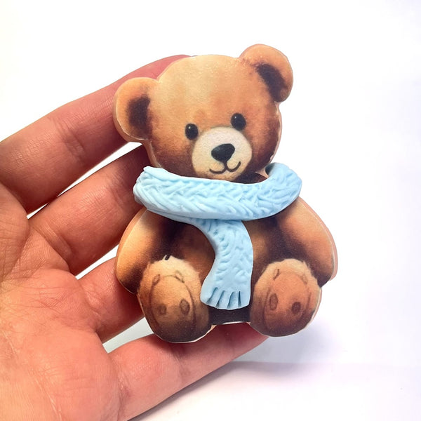 Christmas Bear Blue