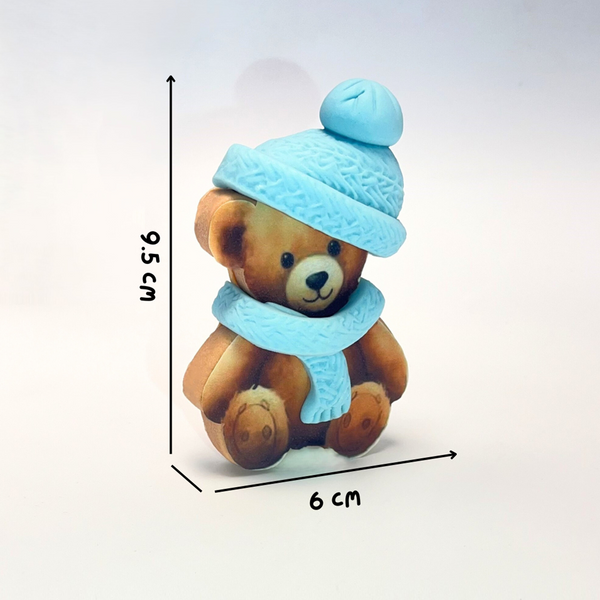 Christmas Bear Blue