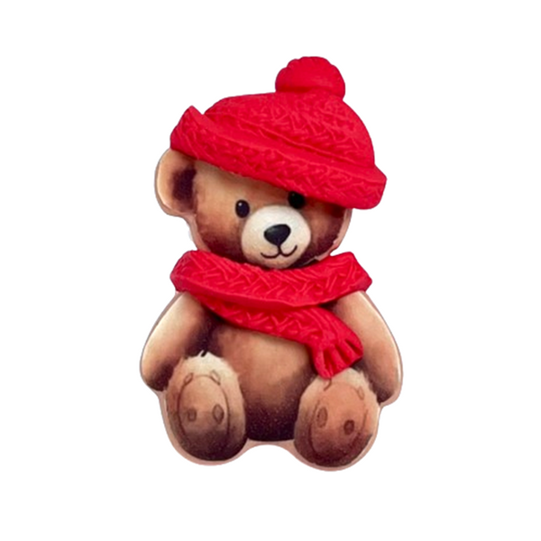 Christmas Bear Red