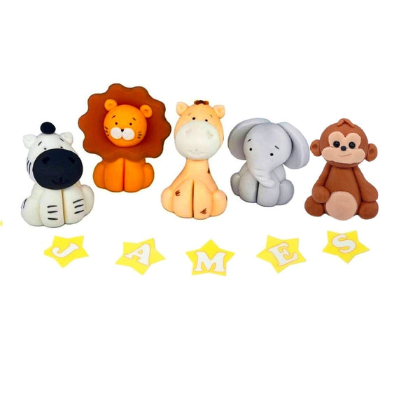 5 animals set