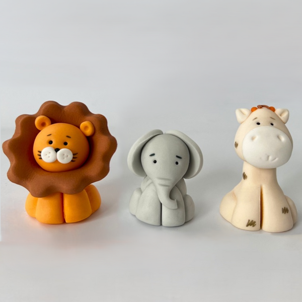 3 animals set