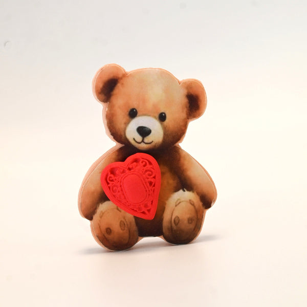 Teddy with heart