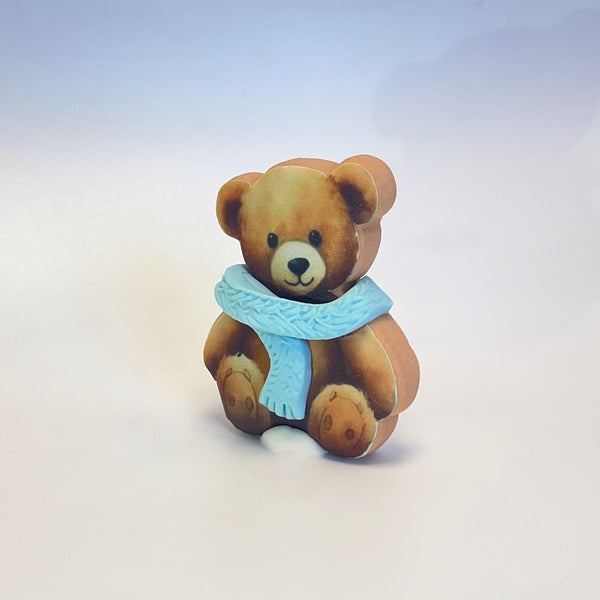 Christmas Bear Blue