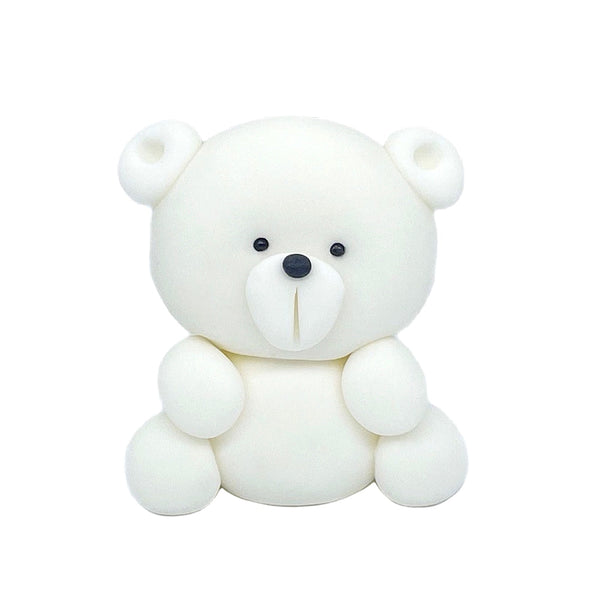 WHITE TEDDY set